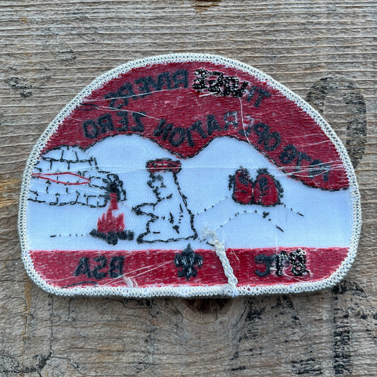 【USA vintage】Boy Scout Patch Three Rivers Operation Zero