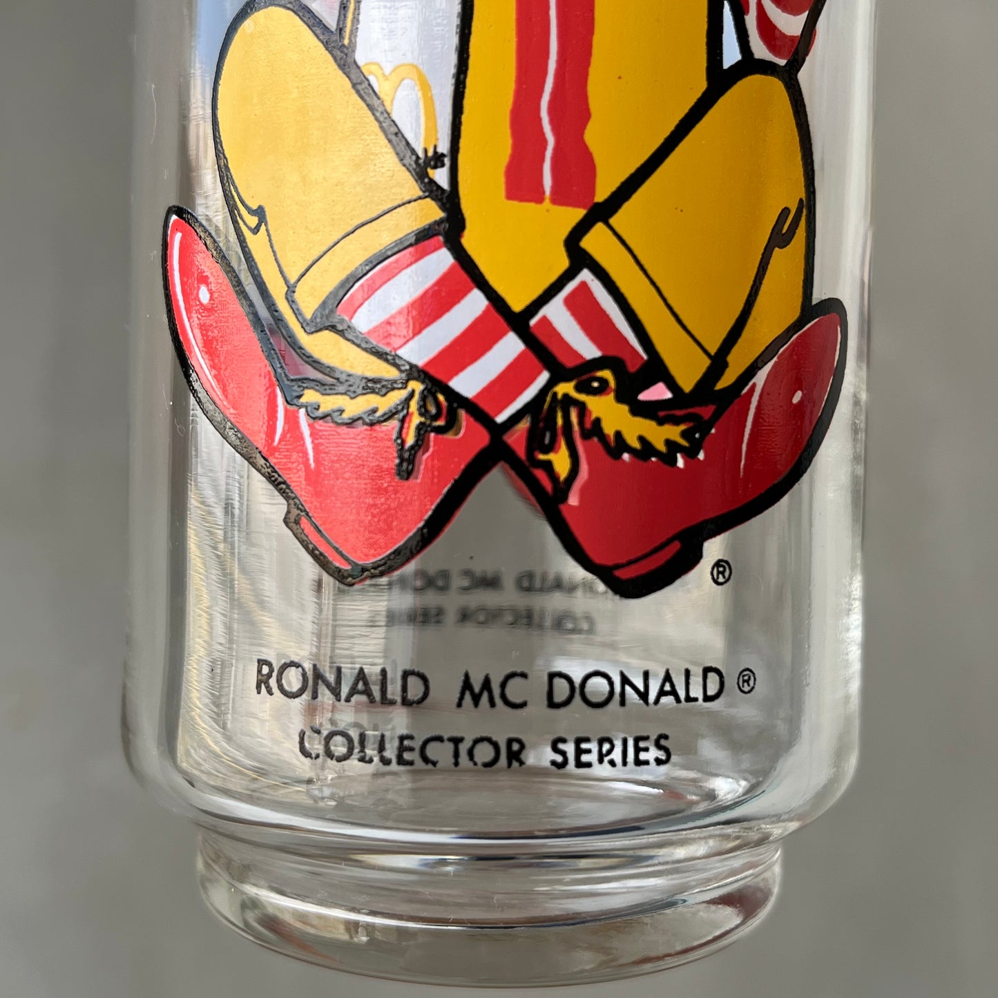 【USA vintage】70s Ronald McDonald Glass
