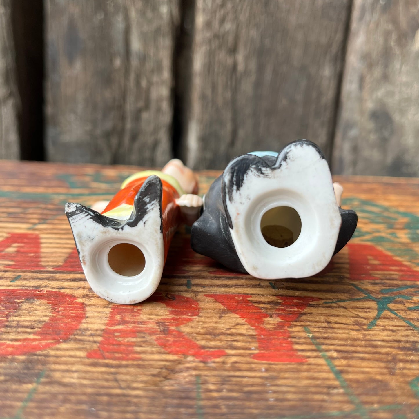 【50s USA vintage】Maggie & Jiggs Salt and Pepper