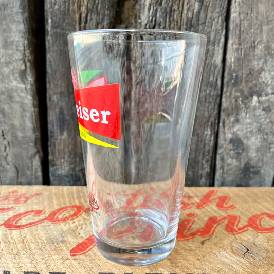 【USA vintage】Budweiser Beer Glass 1957