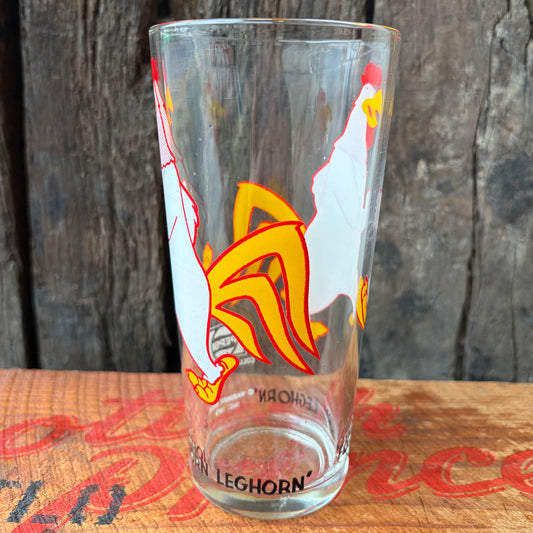 【USA vintage】Looney Tunes Foghorn Leghorn Glass