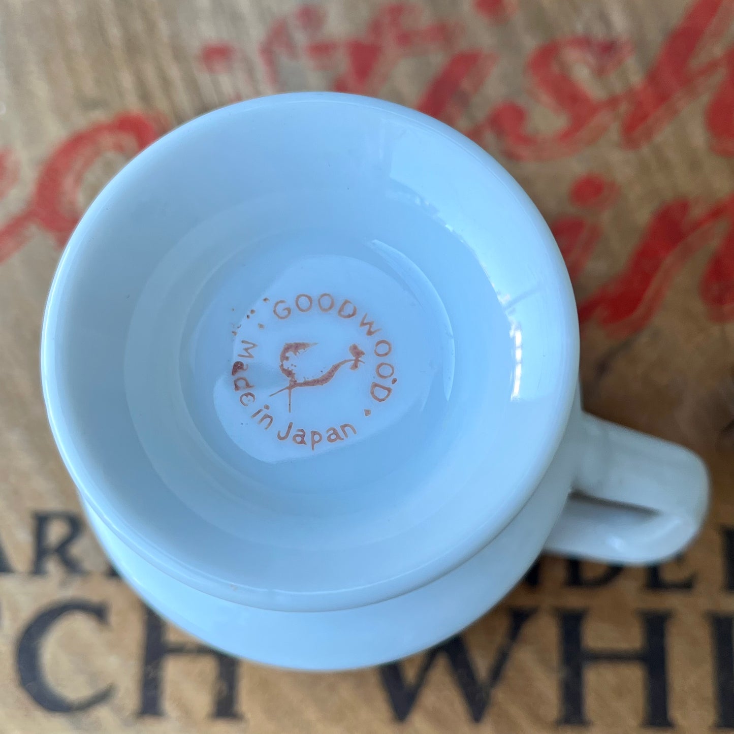 【JPN vintage】Goodwood Floral Pedestal Mug Cup