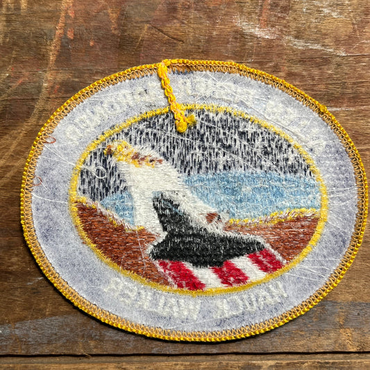 【USA vintage】ワッペン ALLEN FISHER GARDNER