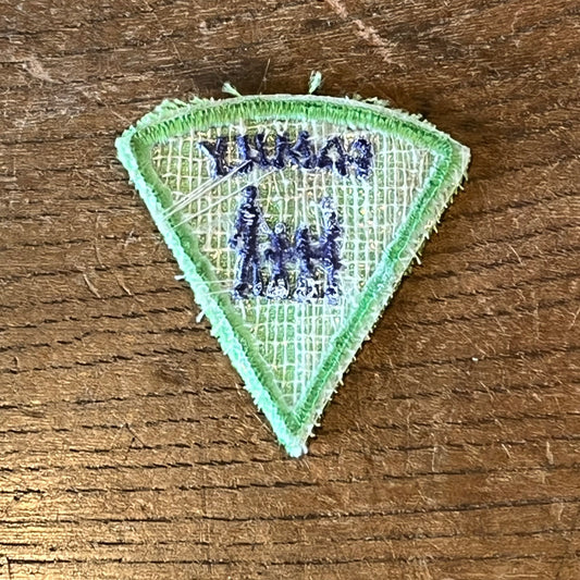 【USA vintage】FAMILY ワッペン ガールスカウト