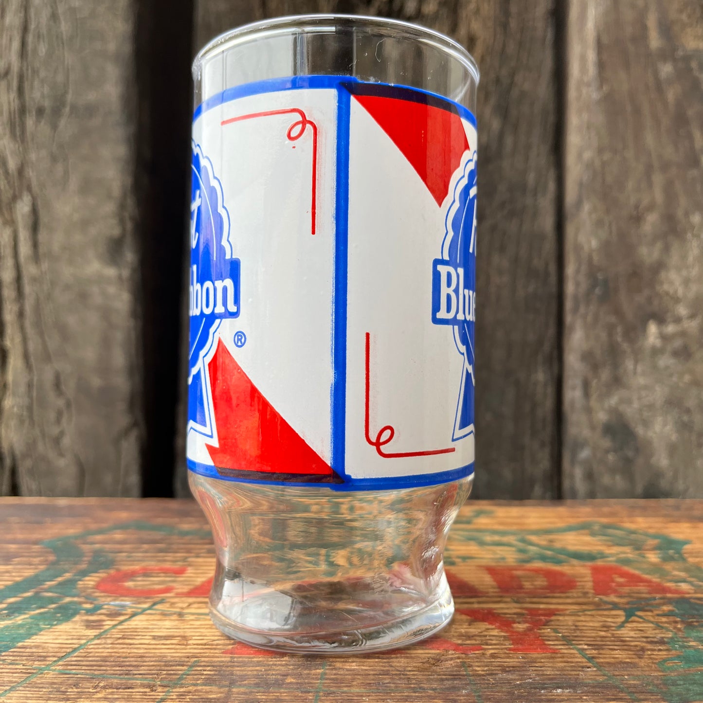 【USA vintage】Pabst Blue Ribbon Glass