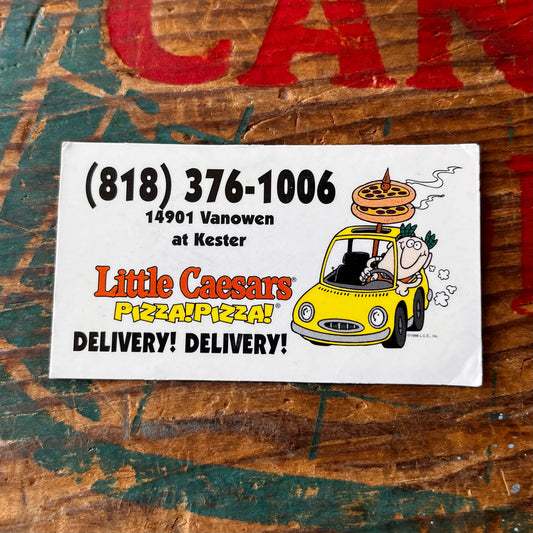 【USA vintage】Magnet Little Caesars Pizza