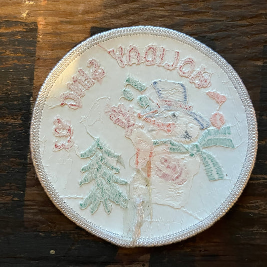 【USA vintage】ワッペン HOLIDAY SING ‘03 クリスマス