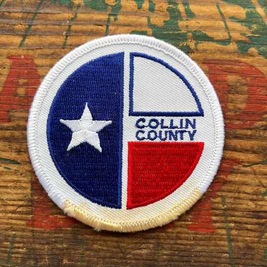 【USA vintage】ワッペン COLLIN COUNTY