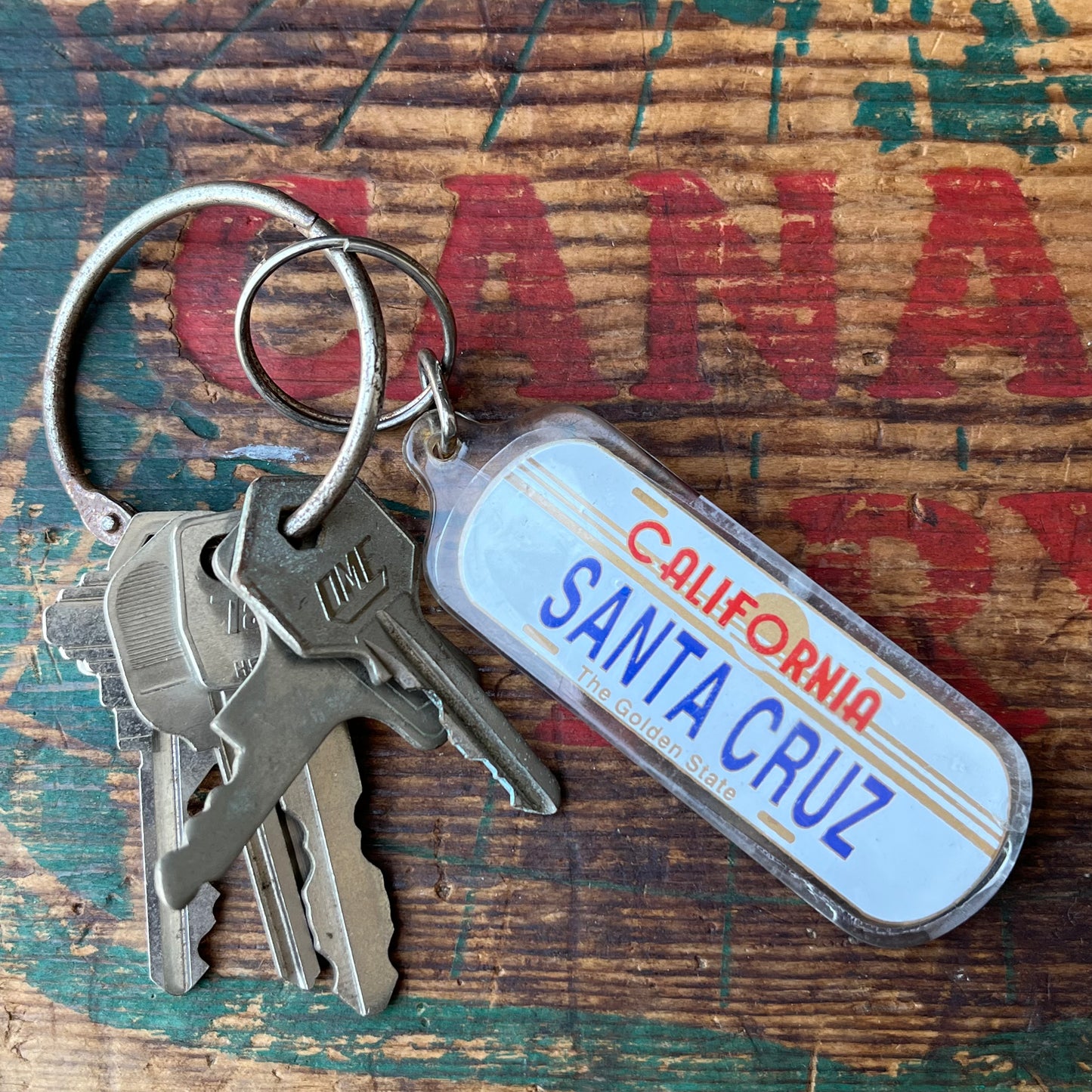 【USA vintage】SANTA CRUZ Key Chain