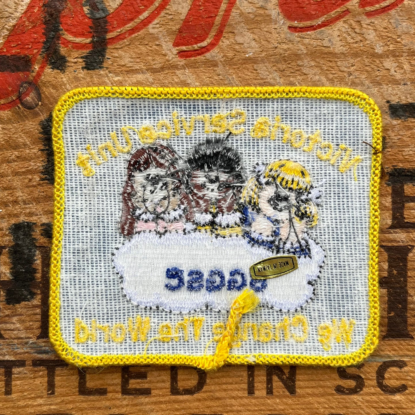 【USA vintage】Girl Scout Patch Victoria Service Unit