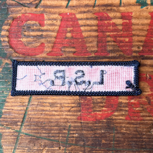 【USA vintage】ワッペン L.S.P.