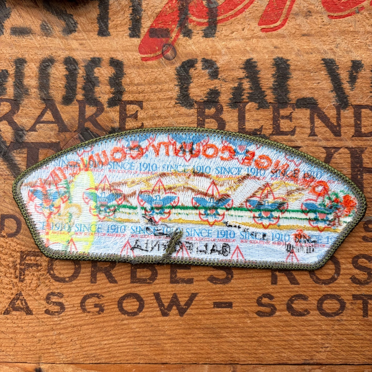 【USA vintage】Boy Scout Orange County Council Patch