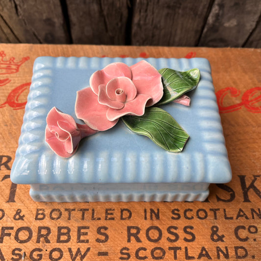 【USA vintage】Pottery Accessory Box