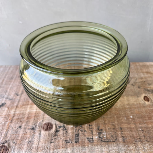 【USA vintage】GLASS DIVISION VASE