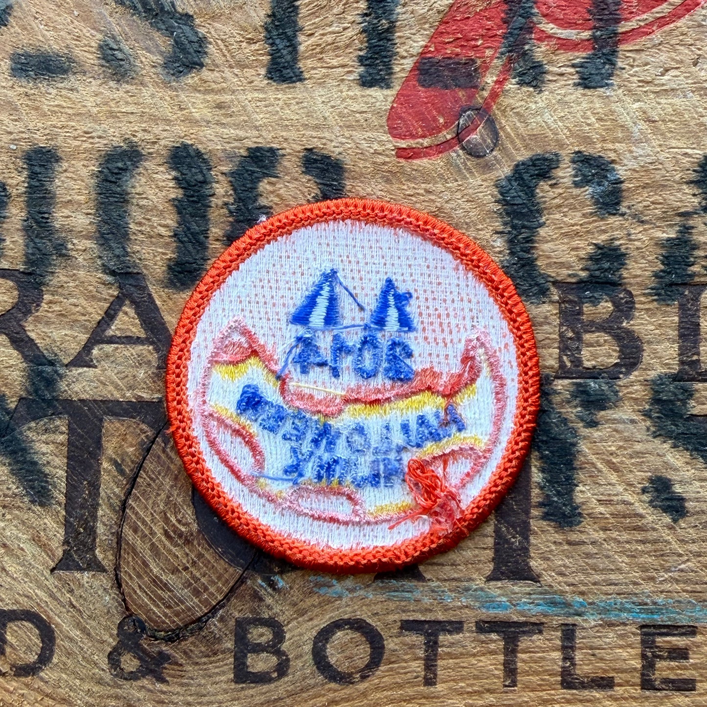 【USA vintage】Girl Scout Halloween Patch