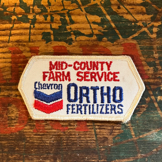 【USA vintage】ワッペン ORTHO FERTILIZERS