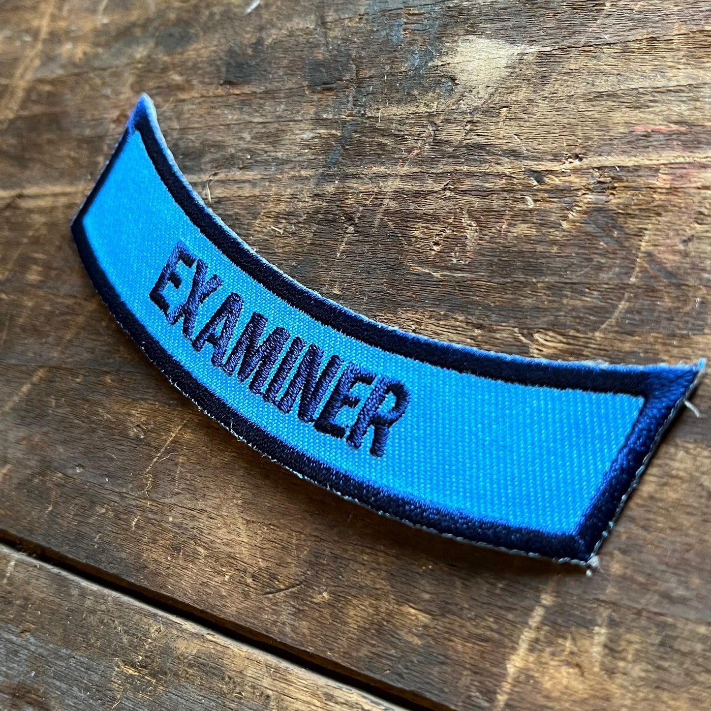 【USA vintage】ワッペン EXAMINER