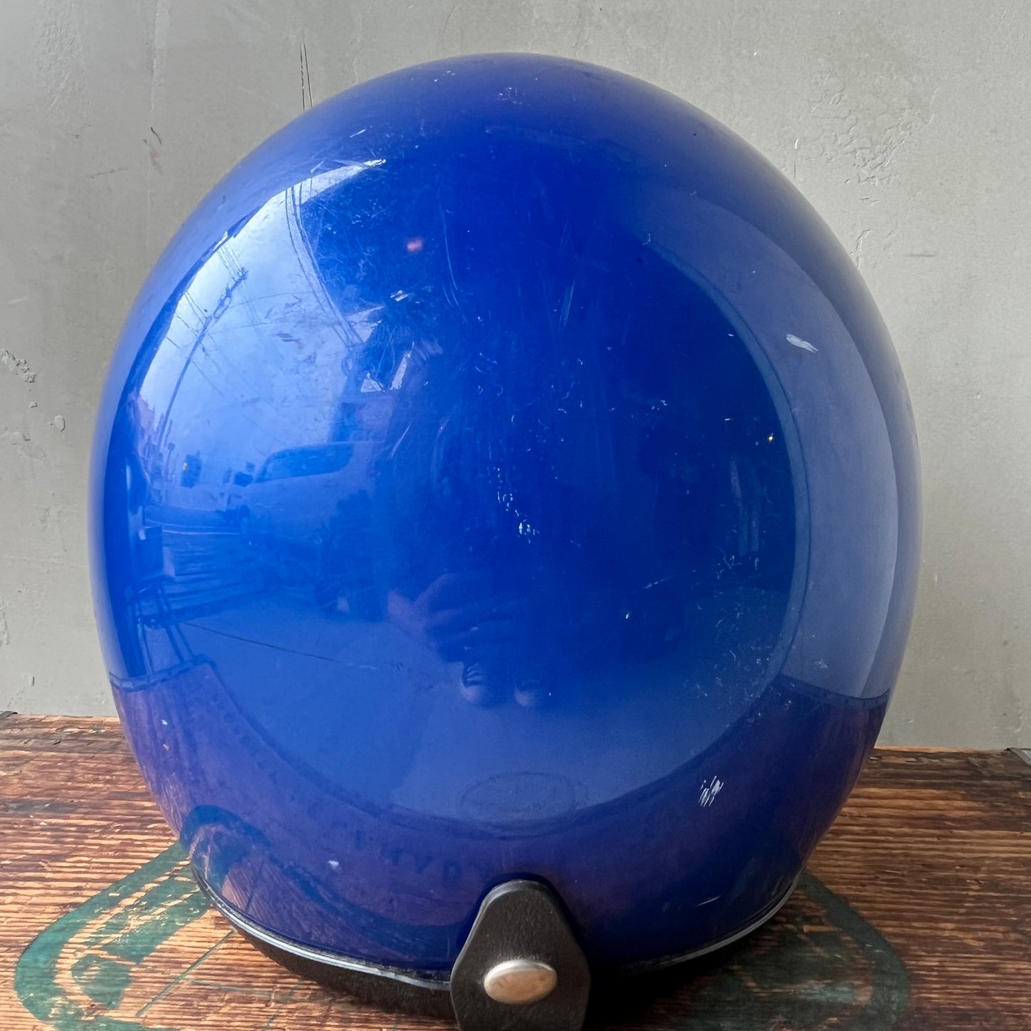 【USA vintage】GRANT Helmet Blue