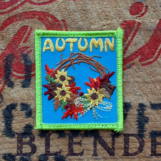 【USA vintage】Girl Scout Autumn Patch