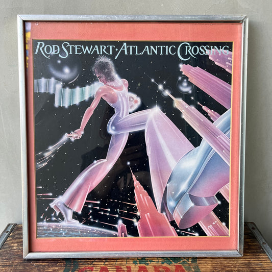 【USA vintage】Rod Stewart “Atlantic Crossing” Art Deco