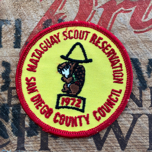 【USA vintage】Boy Scout Patch Mataguay Scout