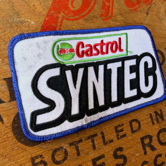 【USA vintage】Castrol SYNTEC Patch