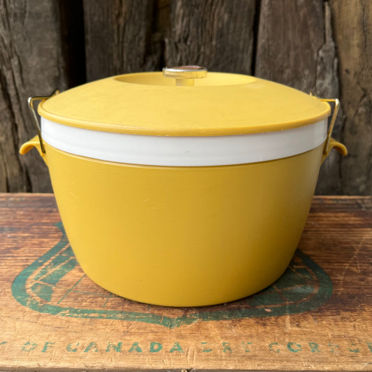 【60s USA vintage】Royal Satin THERM-O-WARE Hot Cold Serving Ice Bucket