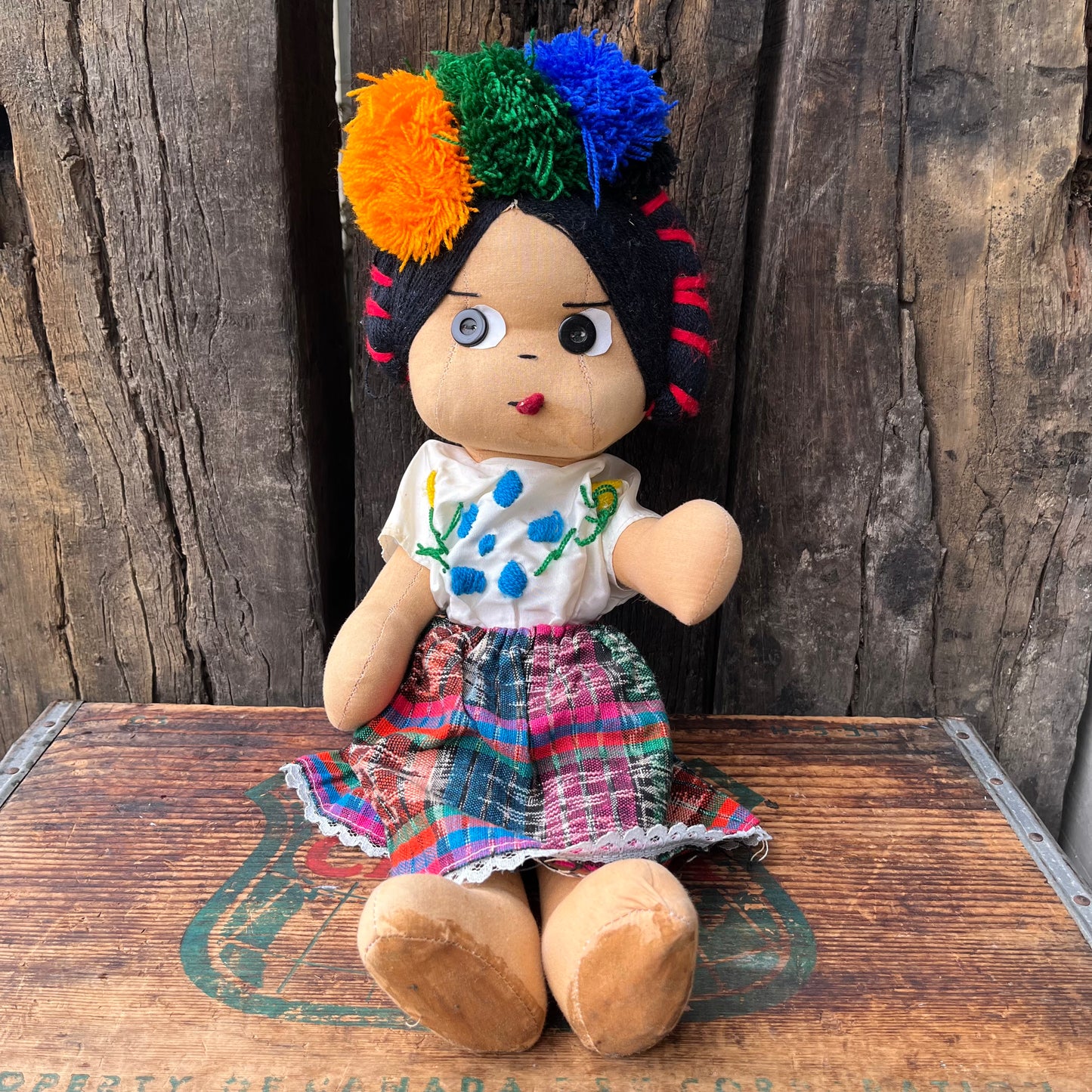 【USA vintage】Mexican Doll