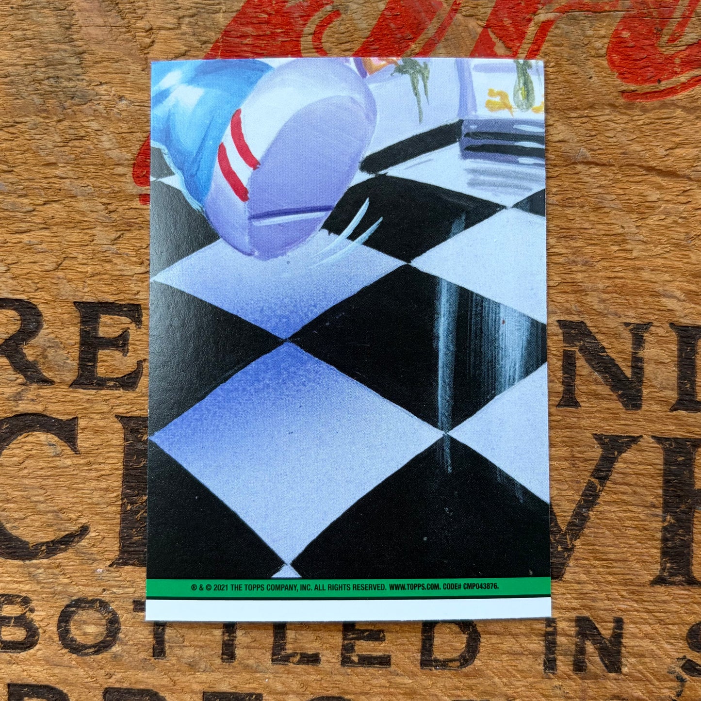 【USA vintage】Garbage Pail Kids TERMITE TERRY Trading Card Sticker