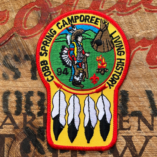 【USA vintage】Boy Scout Patch Cobb Spring Camporee