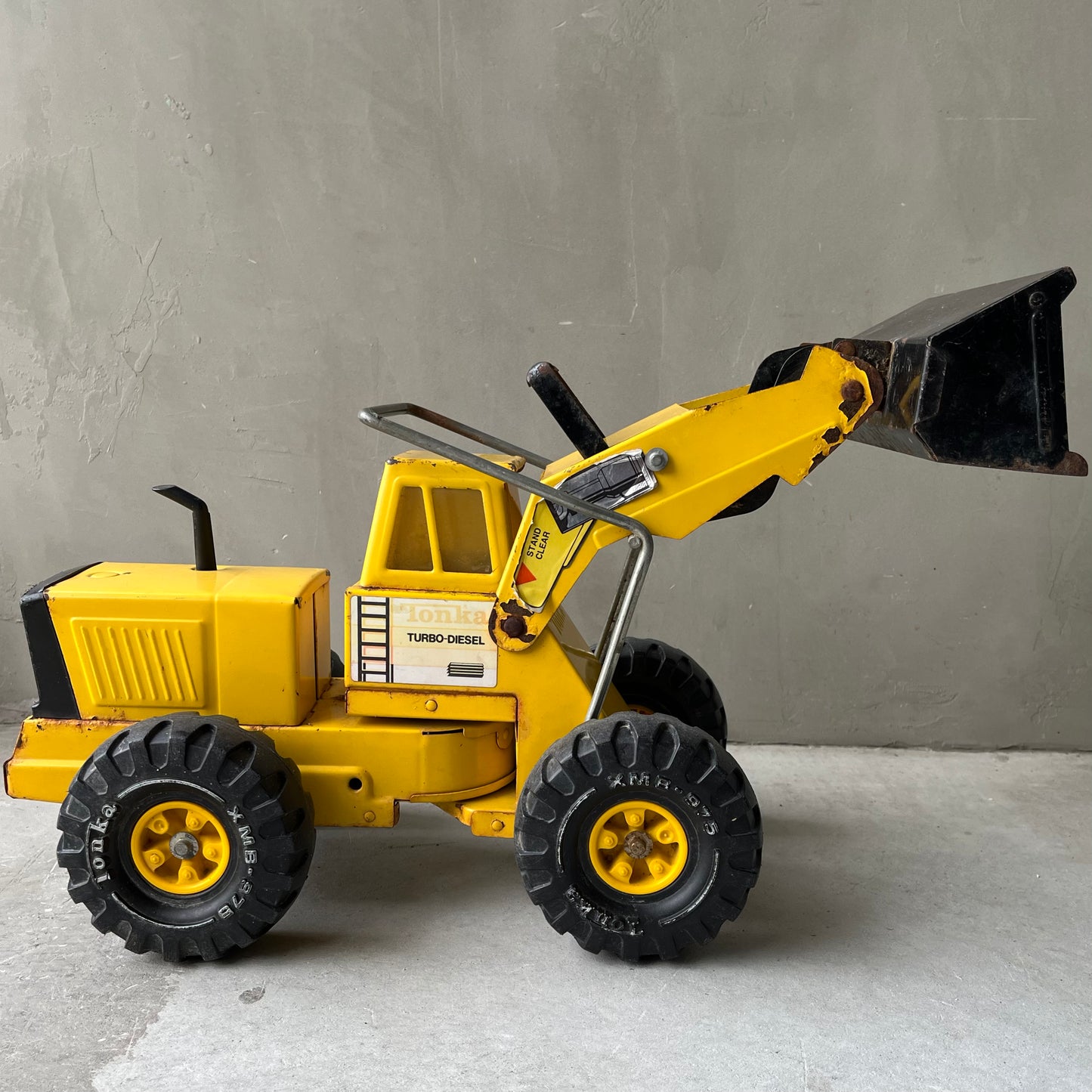 【USA vintage】TONKA Steal Bulldozer