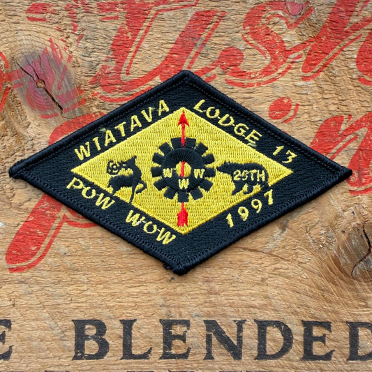 【USA vintage】Boy Scout Patch Wiatava Lodge 13