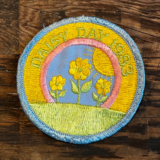 【USA vintage】ワッペン DAISY DAY 1983