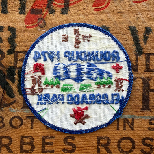【USA vintage】Boy Scout ROUNDUP 1974 ELDORADO PARK Patch