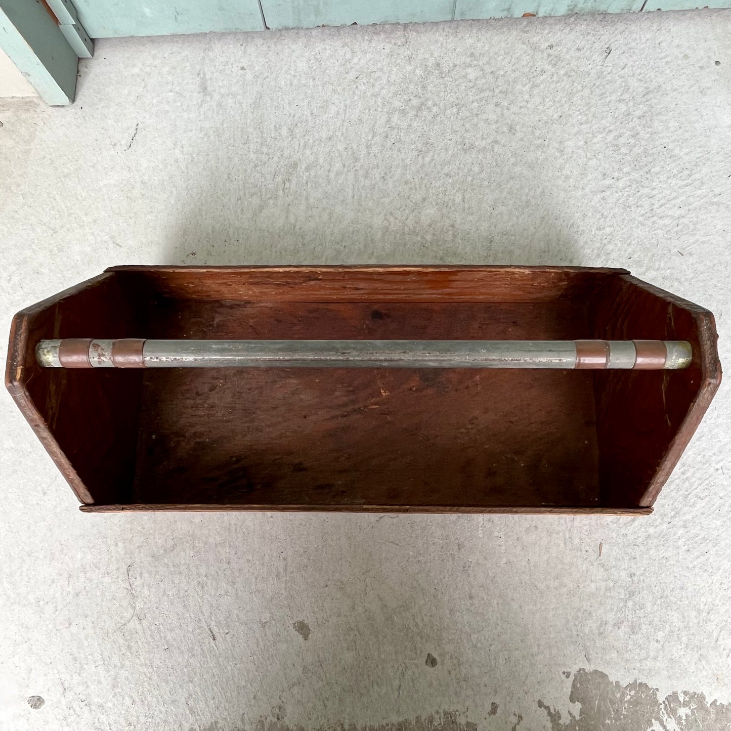 【USA vintage】Wooden Toolbox