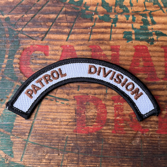 【USA vintage】ワッペン PATROL DIVISION