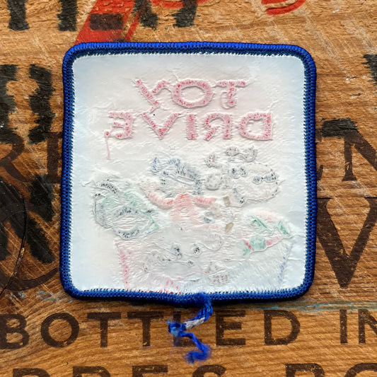 【USA vintage】Girl Scout Patch TOY DRIVE
