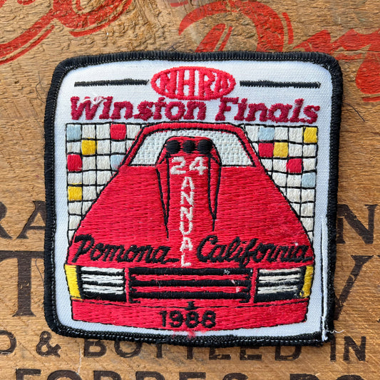 【USA vintage】NHRA 1988 Pomona Nationals Racing Patch