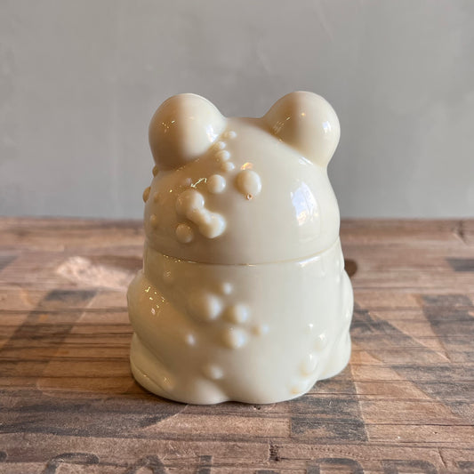 【USA vintage】80s AVON Perfume Bottle Frog