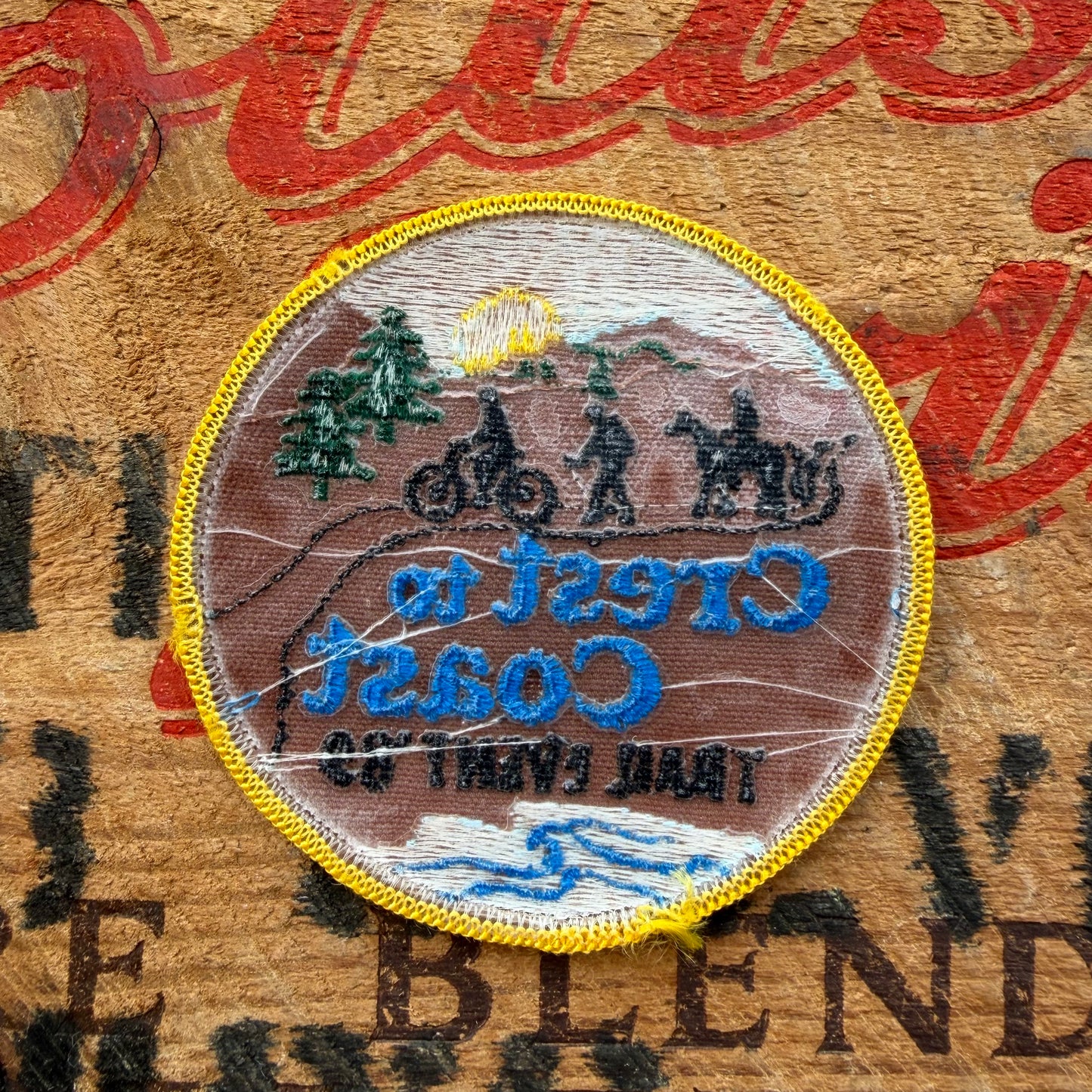 【USA vintage】Boy Scout Crest to Coast Patch