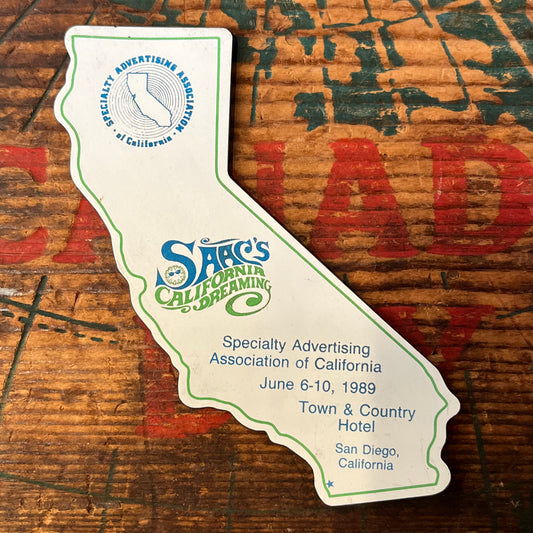 【USA vintage】Magnet Plate SAAC’S CALIFORNIA DREAMING