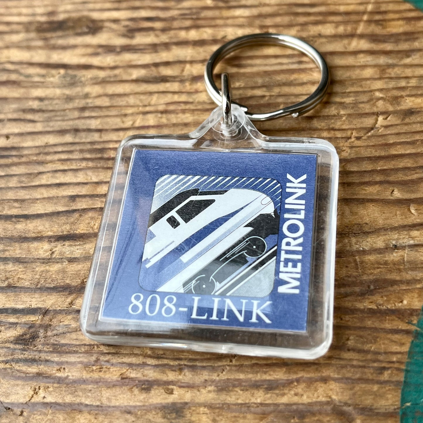 【USA vintage】Key ring METROLINK