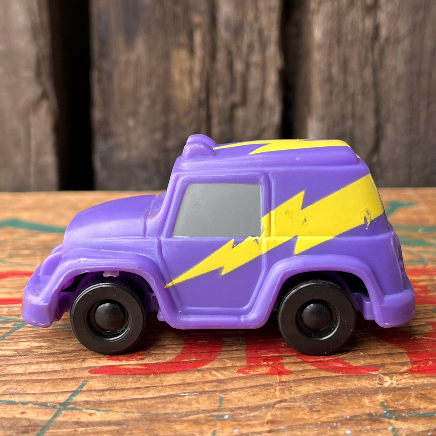 【USA vintage】Carl's Jr. 1994 KEY RACERS Purple Race Car
