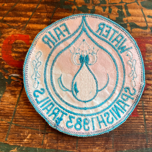 【USA vintage】ワッペン WATER FAIR SPANISH TRAILS 1983