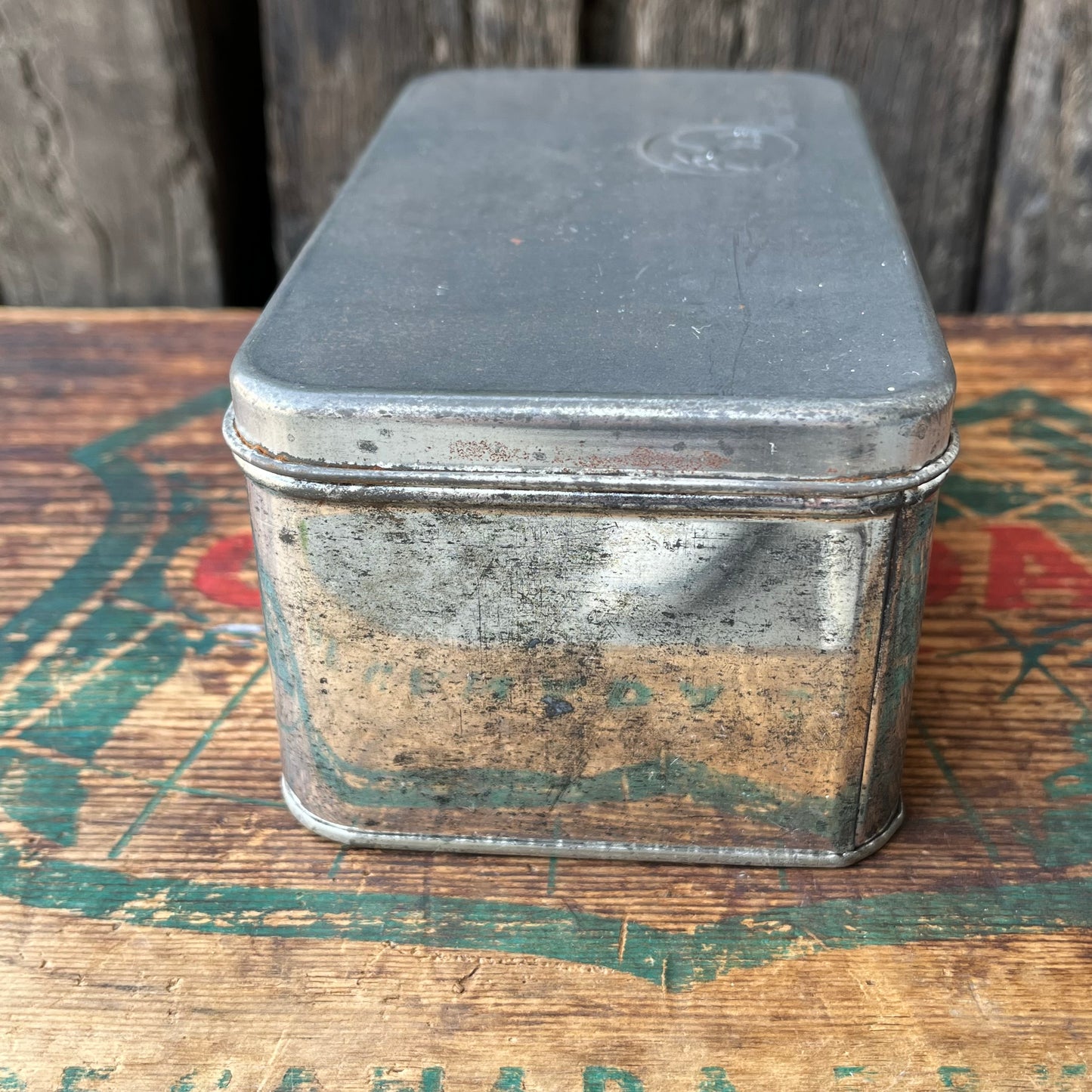 【USA vintage】CANCO DIXIE MIX Tin can