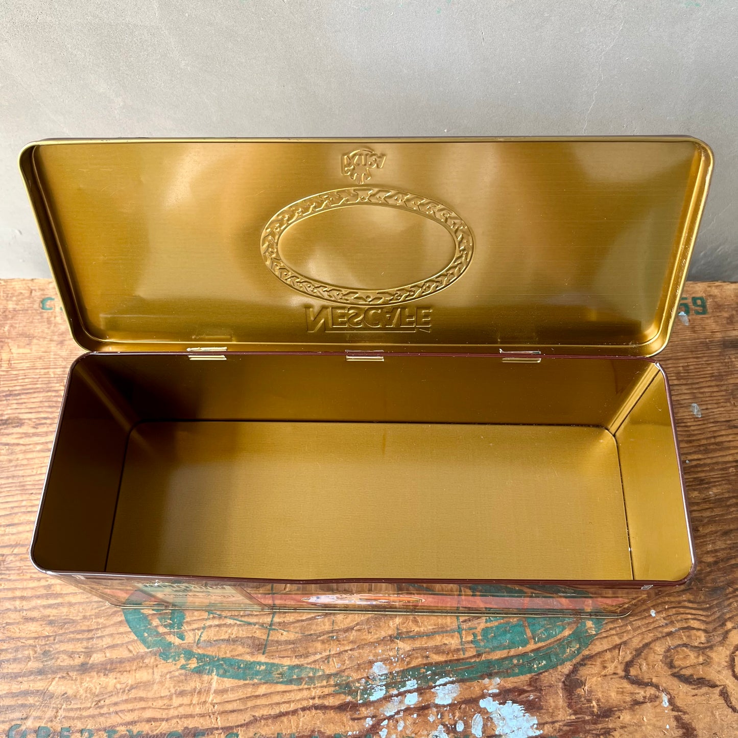 【vintage】NESCAFE Tin Can