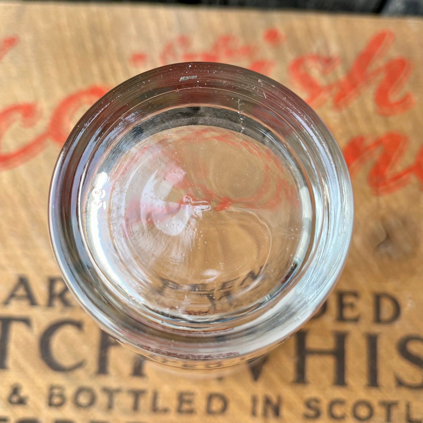 【USA vintage】Budweiser Beer Glass 1955