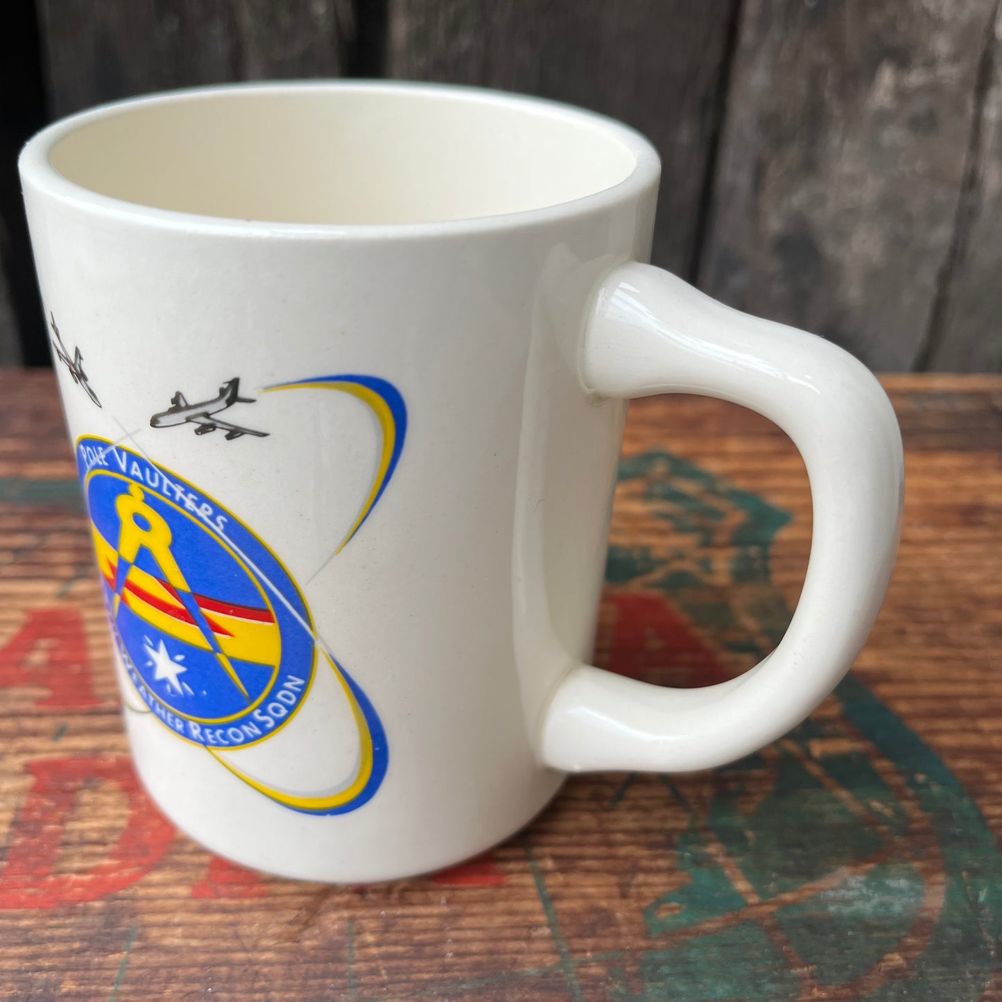 【USA vintage】Weather Recon SQDN Mug Cup