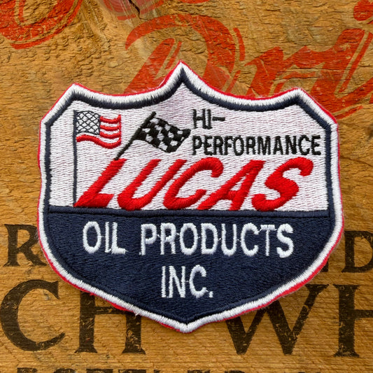【USA vintage】LUCAS OIL PRODUCTS INC. Patch