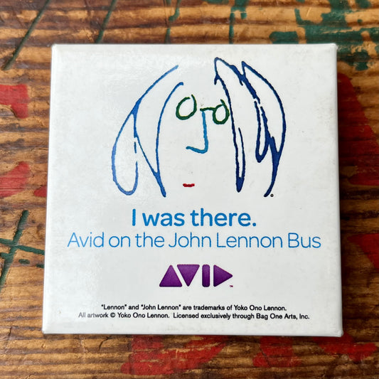 【USA vintage】缶バッジ John Lennon